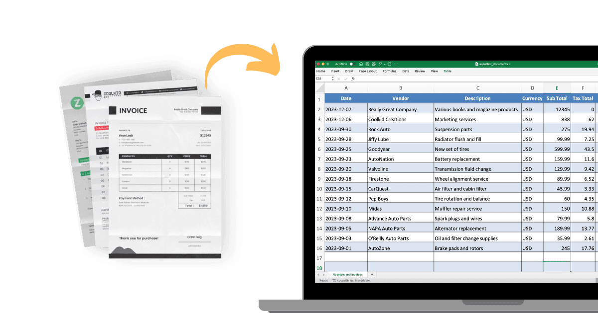 AI Invoice Scanner