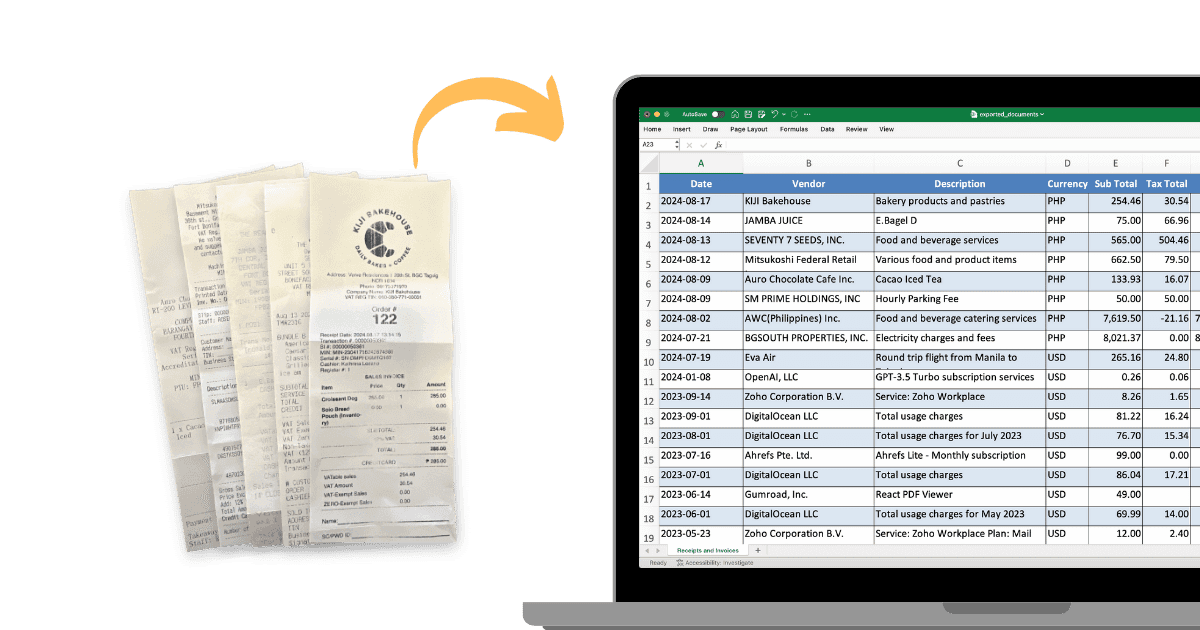 AI Receipt Scanner