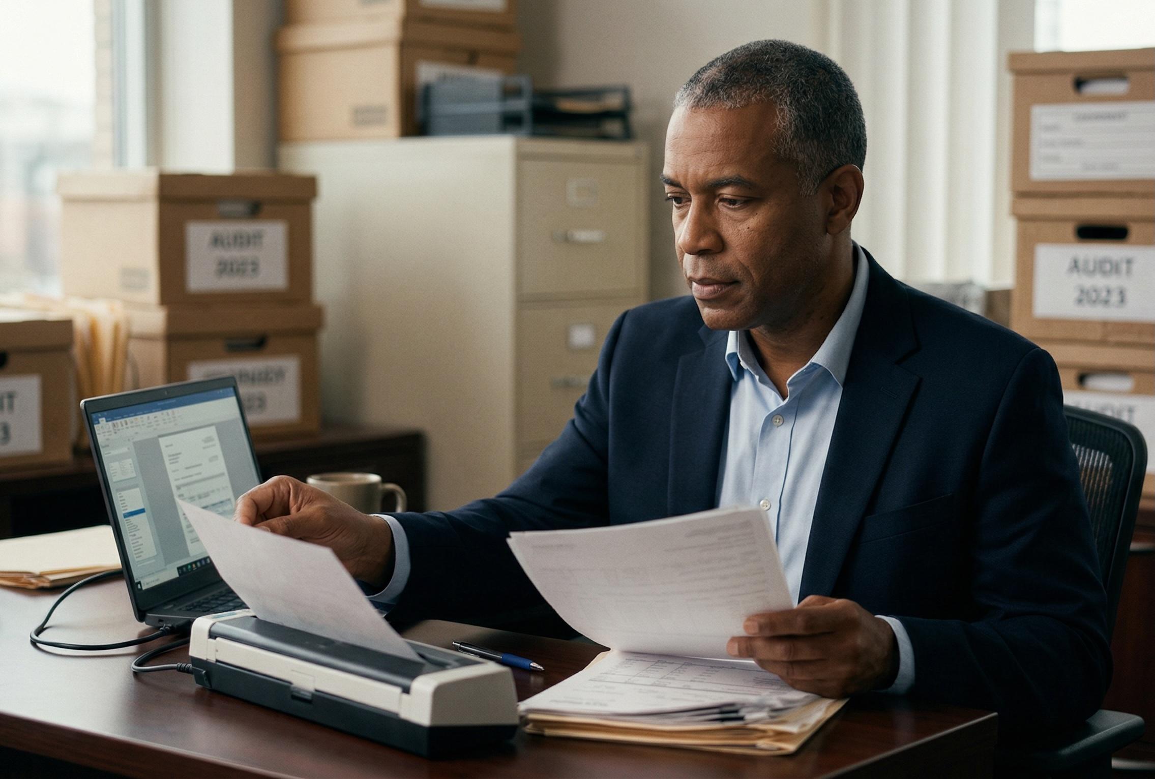 ReceiptsAI workflow for forensic accountants