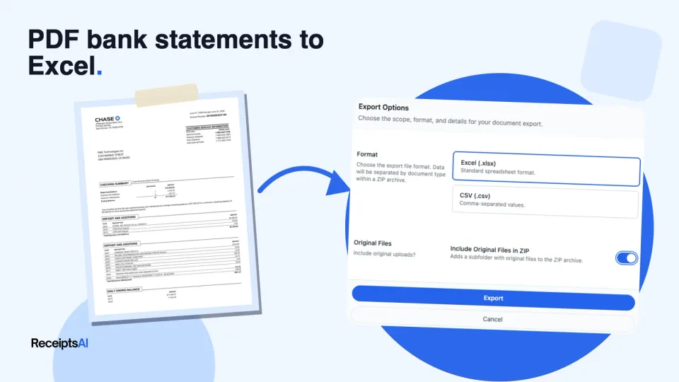 Convert PDF Bank Statement to Excel: 2026 Guide