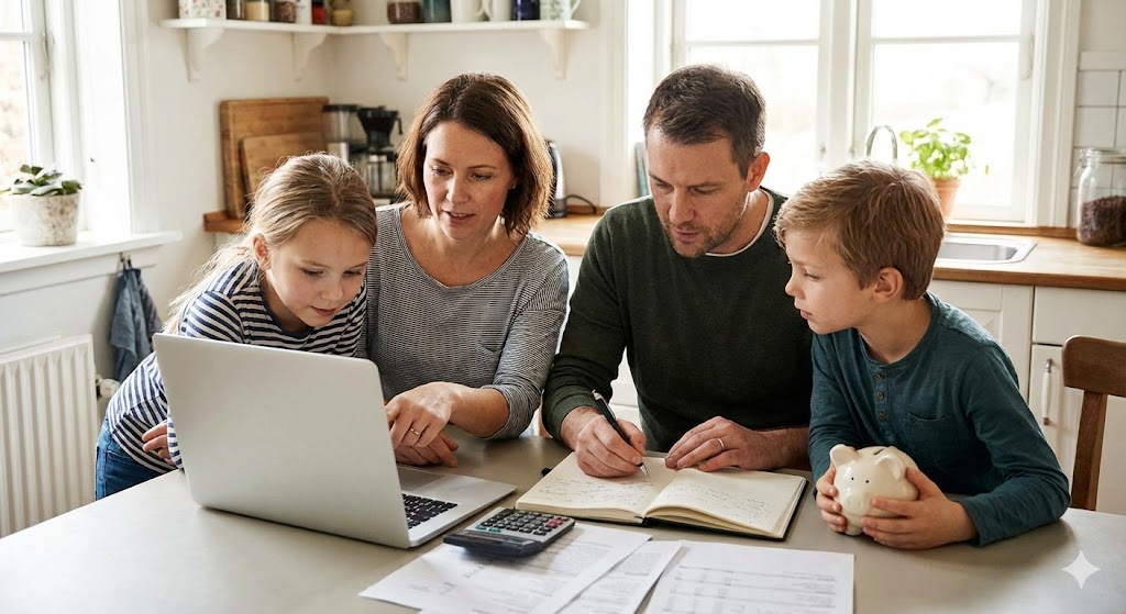 Family Emergency Fund Budget Template